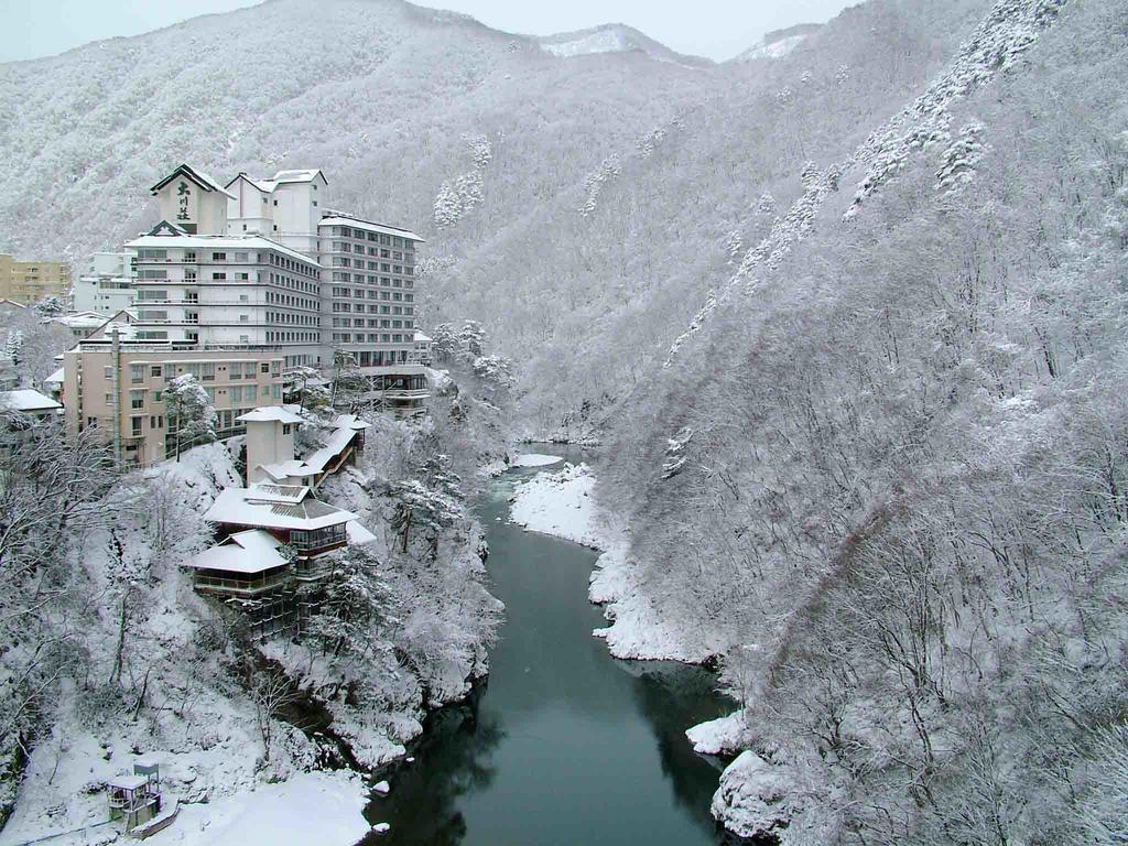 会津若松 大川庄酒店 外观 照片