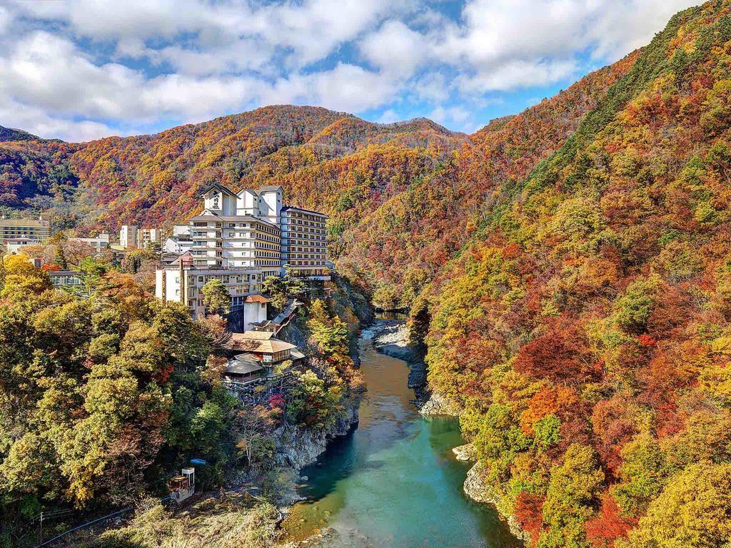会津若松 大川庄酒店 外观 照片