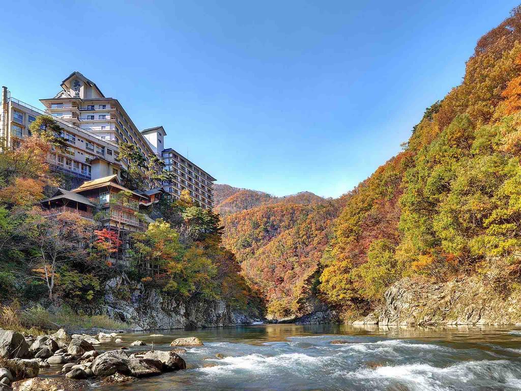 会津若松 大川庄酒店 外观 照片