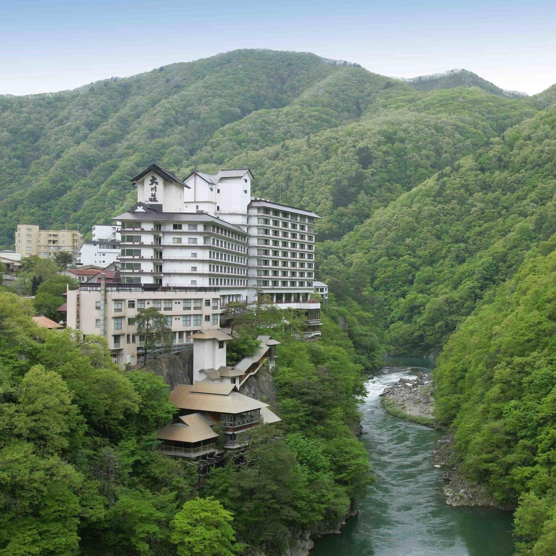 会津若松 大川庄酒店 外观 照片